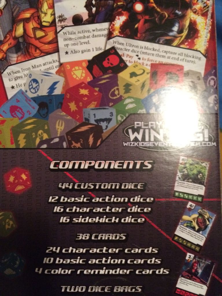 Dice Masters: Marvel: Age Of Ultron  (2) board game collectible [Barcode 634482719312] - Main Image 2