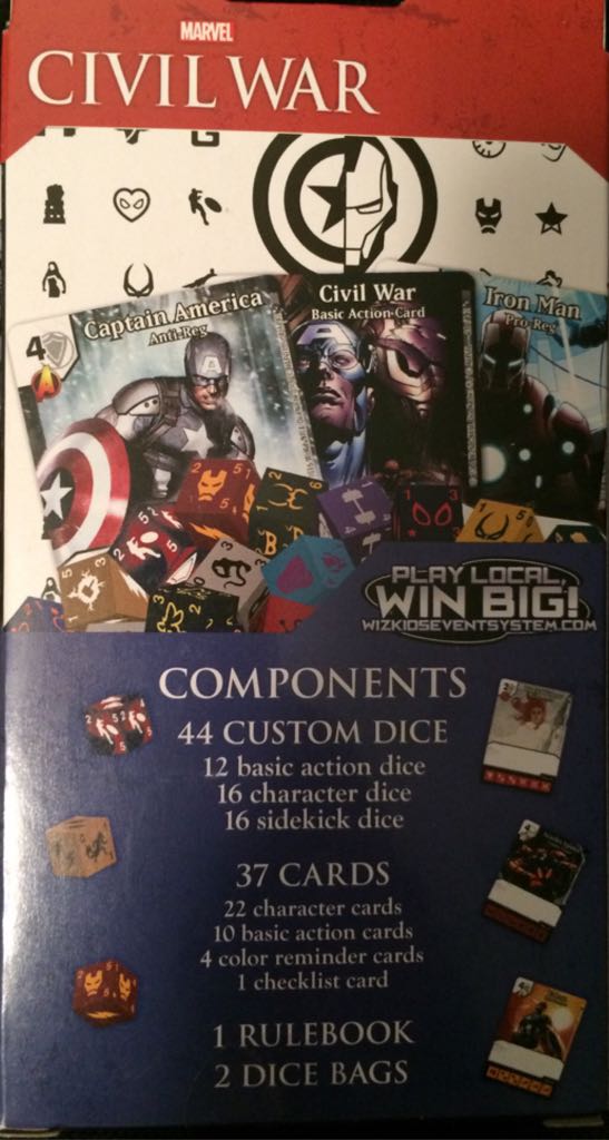 Civil War  (2) board game collectible [Barcode 634482722589] - Main Image 2