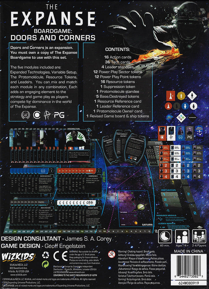 The Expanse  (2-4) board game collectible [Barcode 634482729274] - Main Image 2