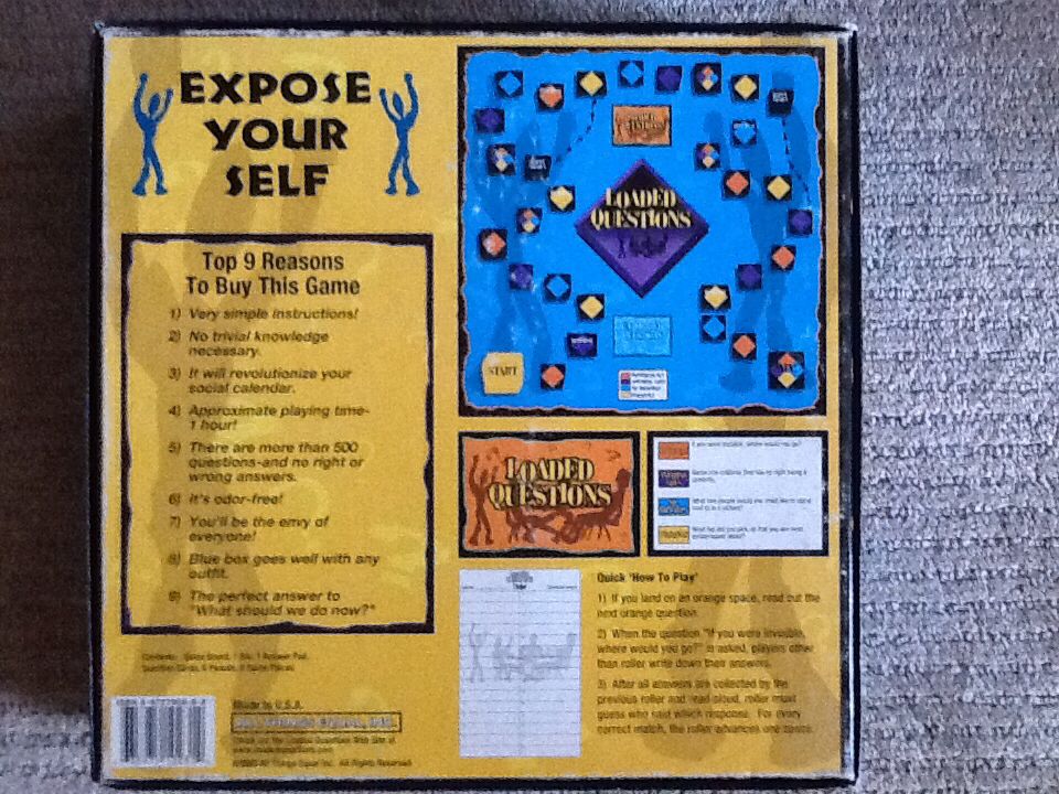 Loaded Questions  (3-6) board game collectible [Barcode 635975102314] - Main Image 2