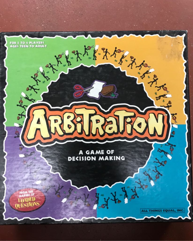 Arbitration   (2-6) board game collectible [Barcode 635975223347] - Main Image 1