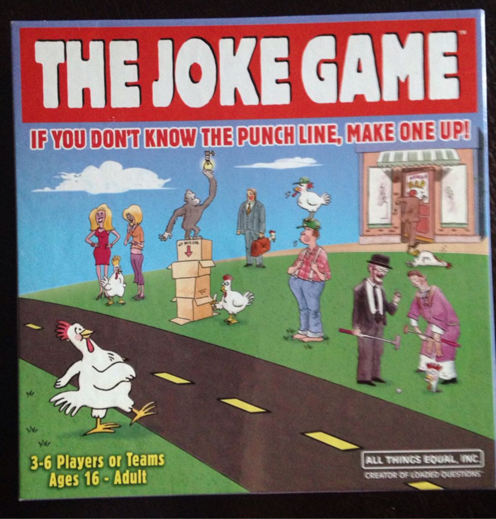 The Joke Game  (3-6) board game collectible [Barcode 635975919196] - Main Image 1