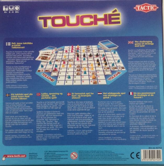 Touche   board game collectible [Barcode 6416739027524] - Main Image 2