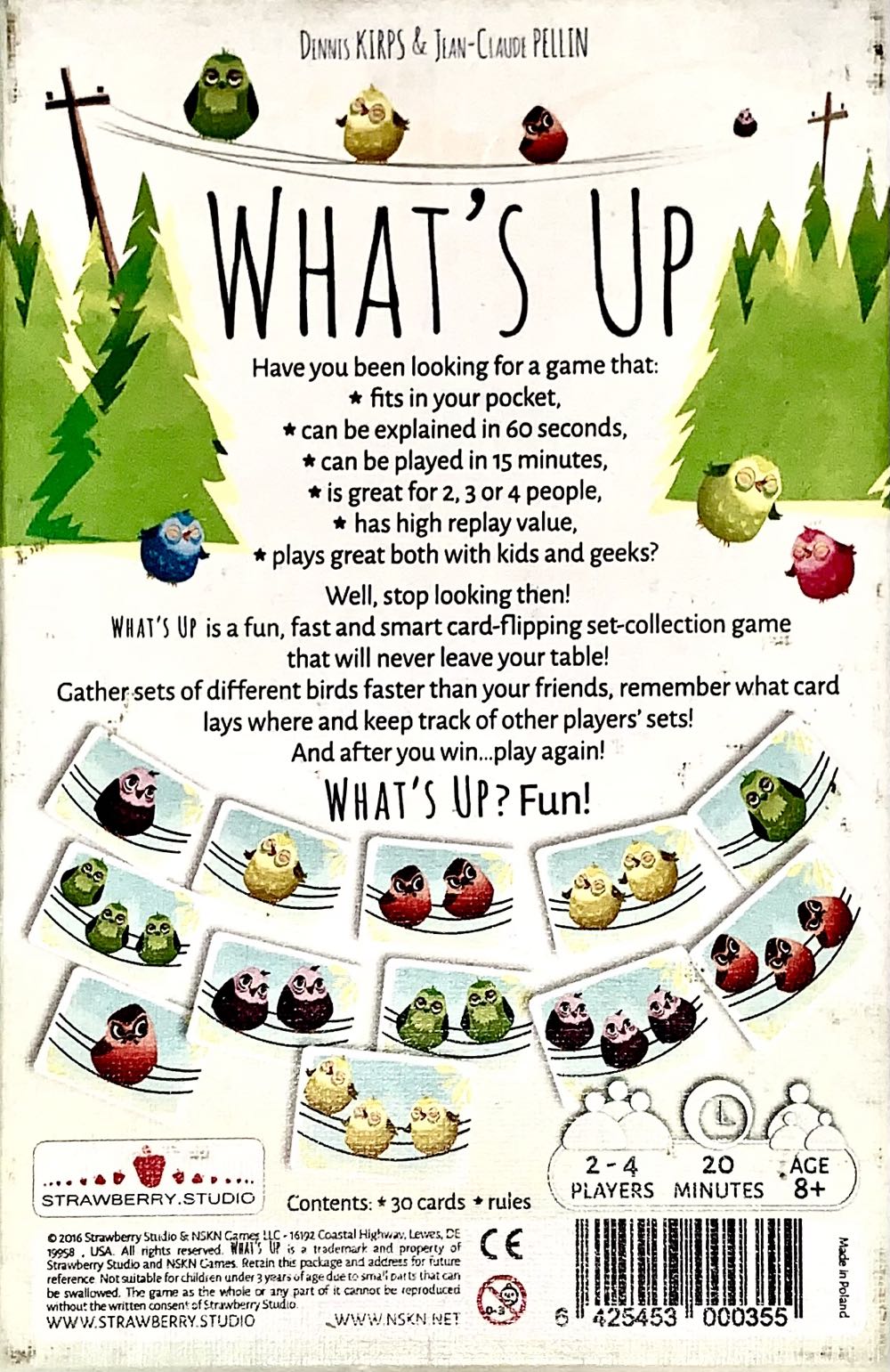 What’s Up-  (2 3 4) board game collectible [Barcode 6425453000355] - Main Image 2