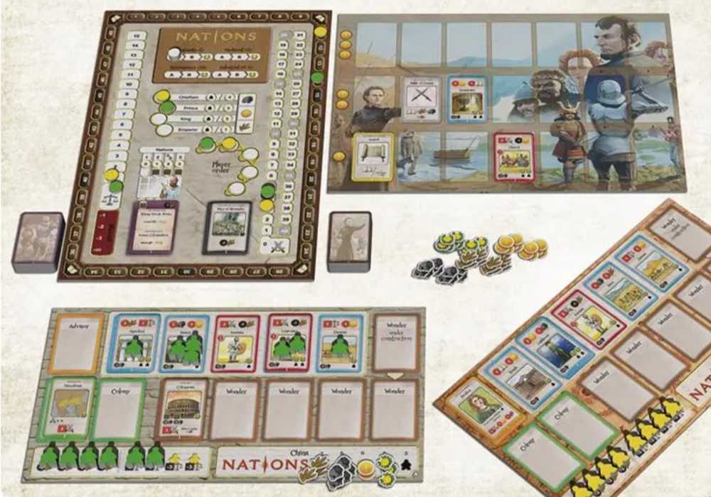 Nations  (1-5) board game collectible [Barcode 6430018270319] - Main Image 4