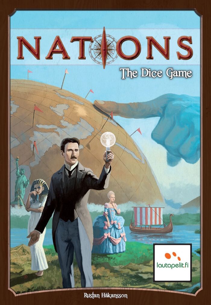 Nations: The Dice Game  (1-4) board game collectible [Barcode 6430018270418] - Main Image 1