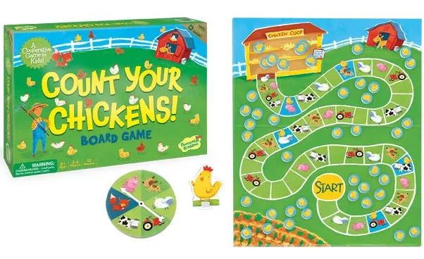 Count Your Chickens  (2-4) board game collectible [Barcode 643356046782] - Main Image 4