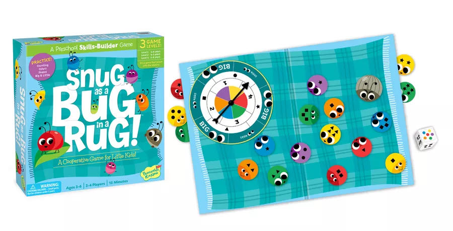 Snug as a Bug in a Rug  (2-4) board game collectible [Barcode 643356049561] - Main Image 3
