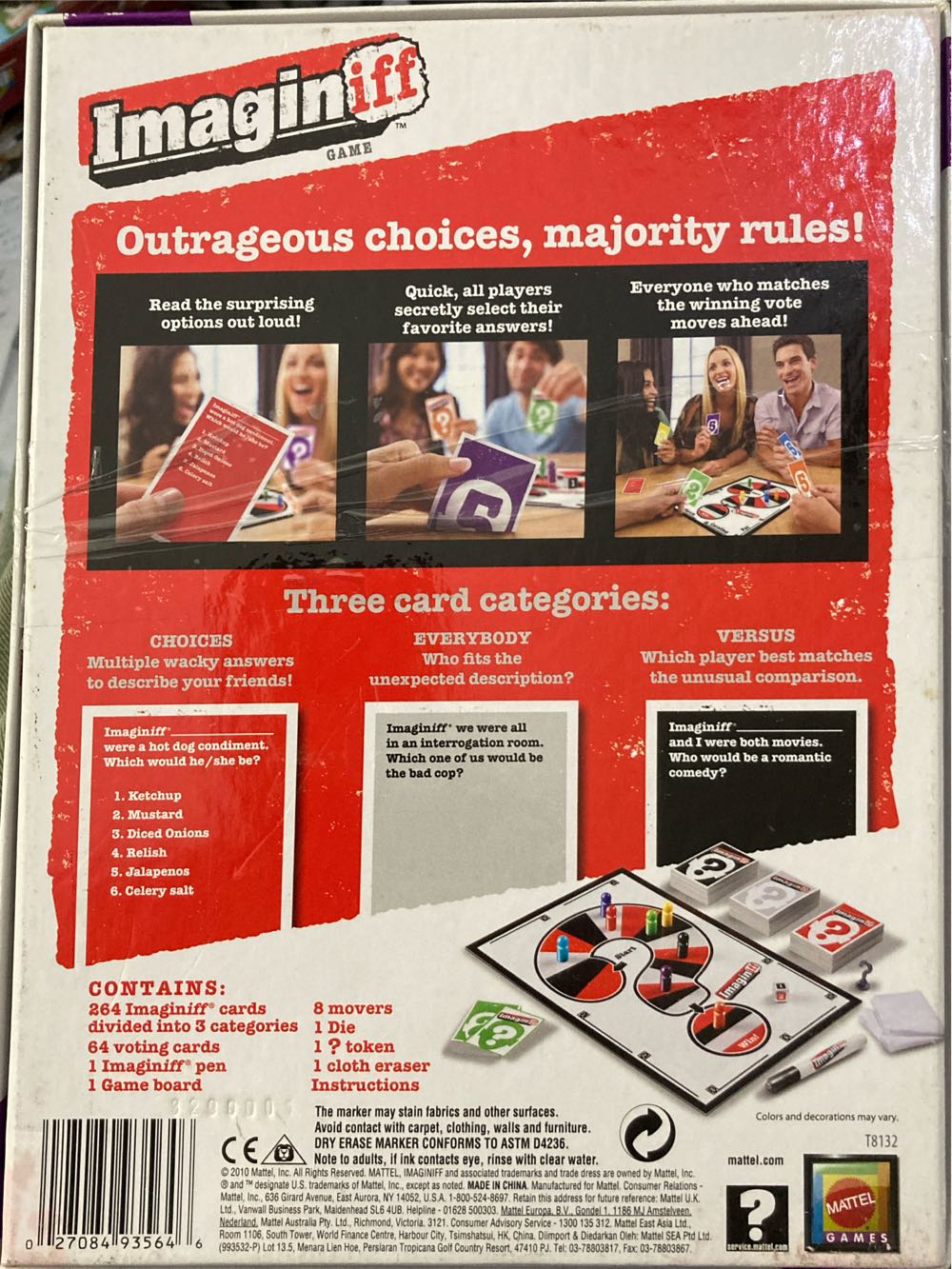 Imaginiff: 2010  (3-8) board game collectible [Barcode 027084935646] - Main Image 3