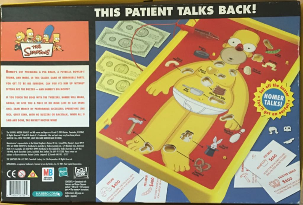 The Simpsons  (1+) board game collectible [Barcode 653569067894] - Main Image 2