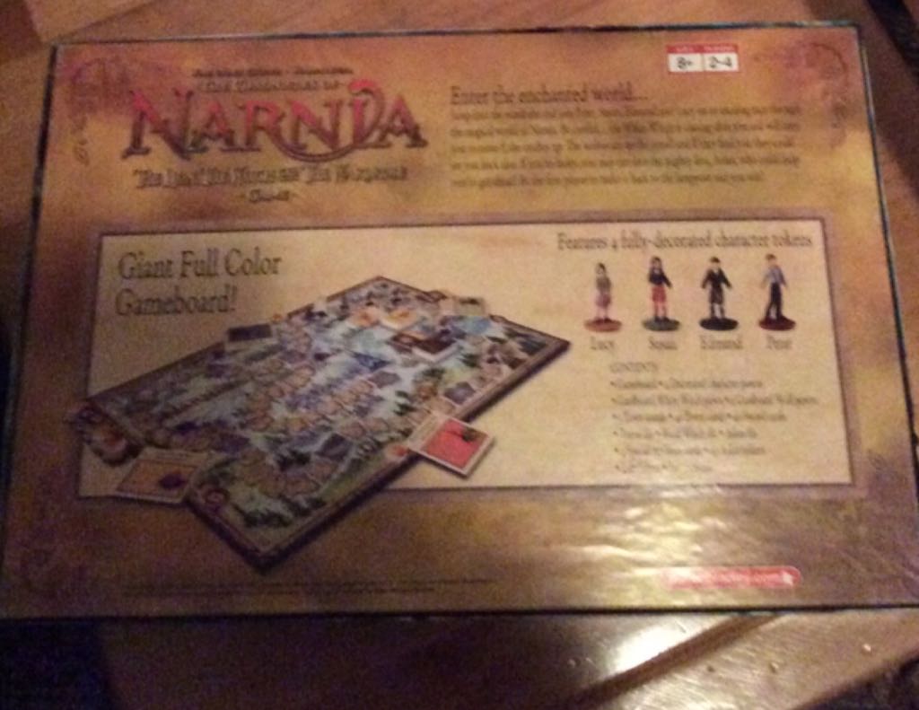 The Chronicles of Narnia: The Lion Witch and The Wardrobe -Game-  (2-4) board game collectible [Barcode 653569090793] - Main Image 2