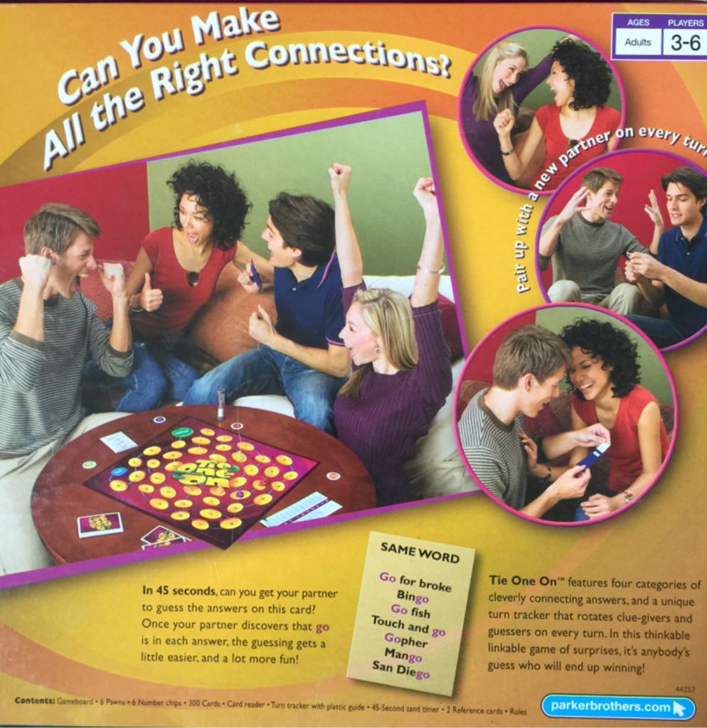 Tie One On  (16) board game collectible [Barcode 653569170860] - Main Image 2