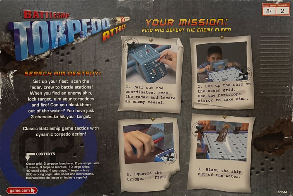 Battleship: Torpedo Attack  (2) board game collectible [Barcode 653569264972] - Main Image 2