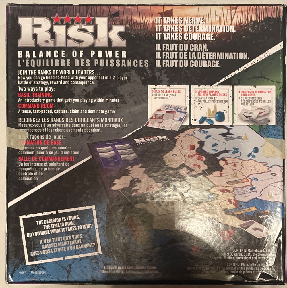 Risk Balance Of Power  (2) board game collectible [Barcode 653569300199] - Main Image 2