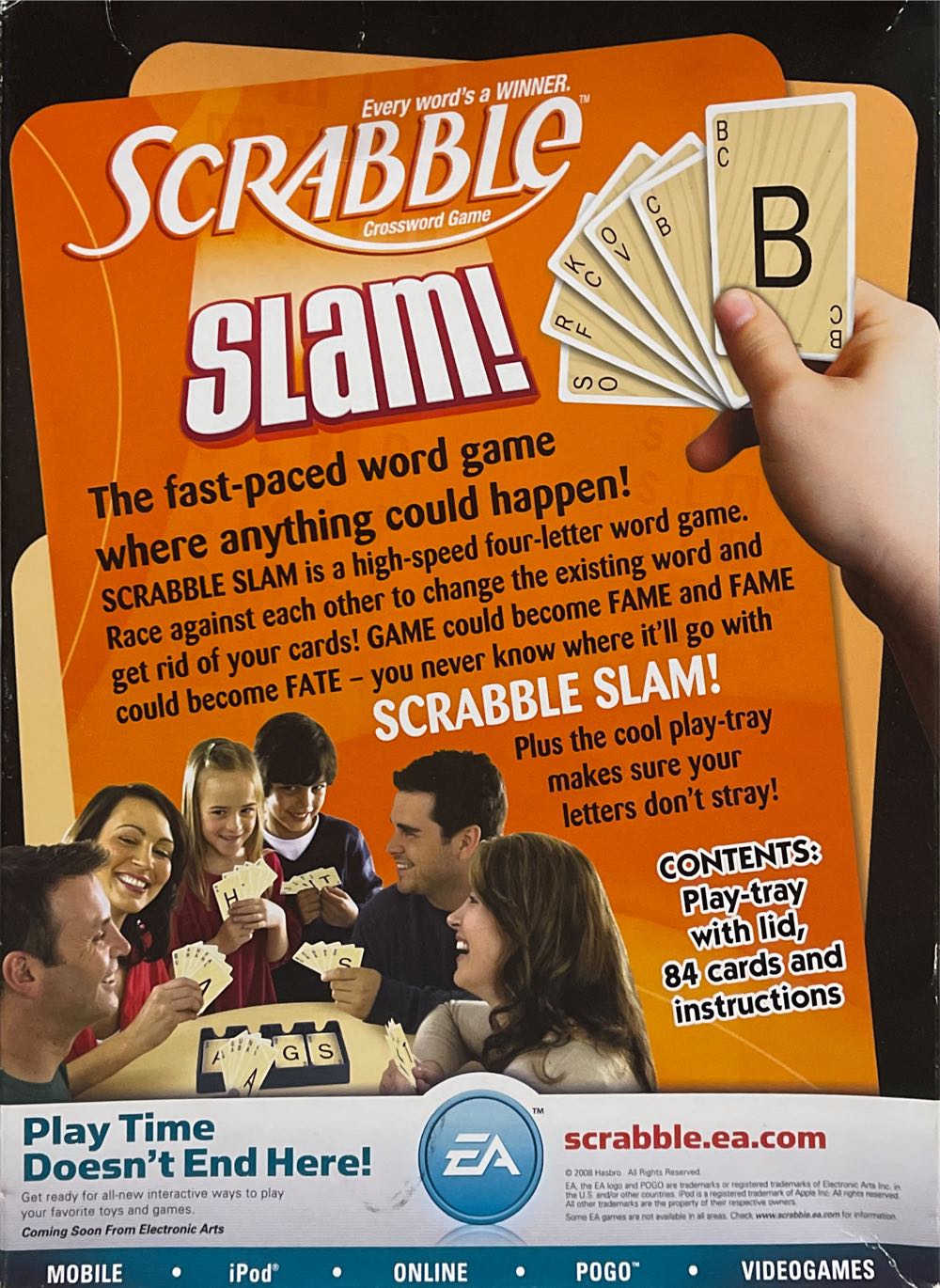 Scrabble: Slam  (2-6) board game collectible [Barcode 653569351115] - Main Image 2