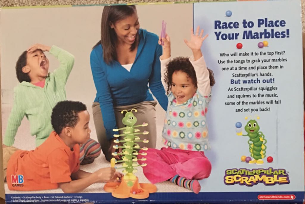 Scatterpiller Scramble  (2-4) board game collectible [Barcode 653569397267] - Main Image 2