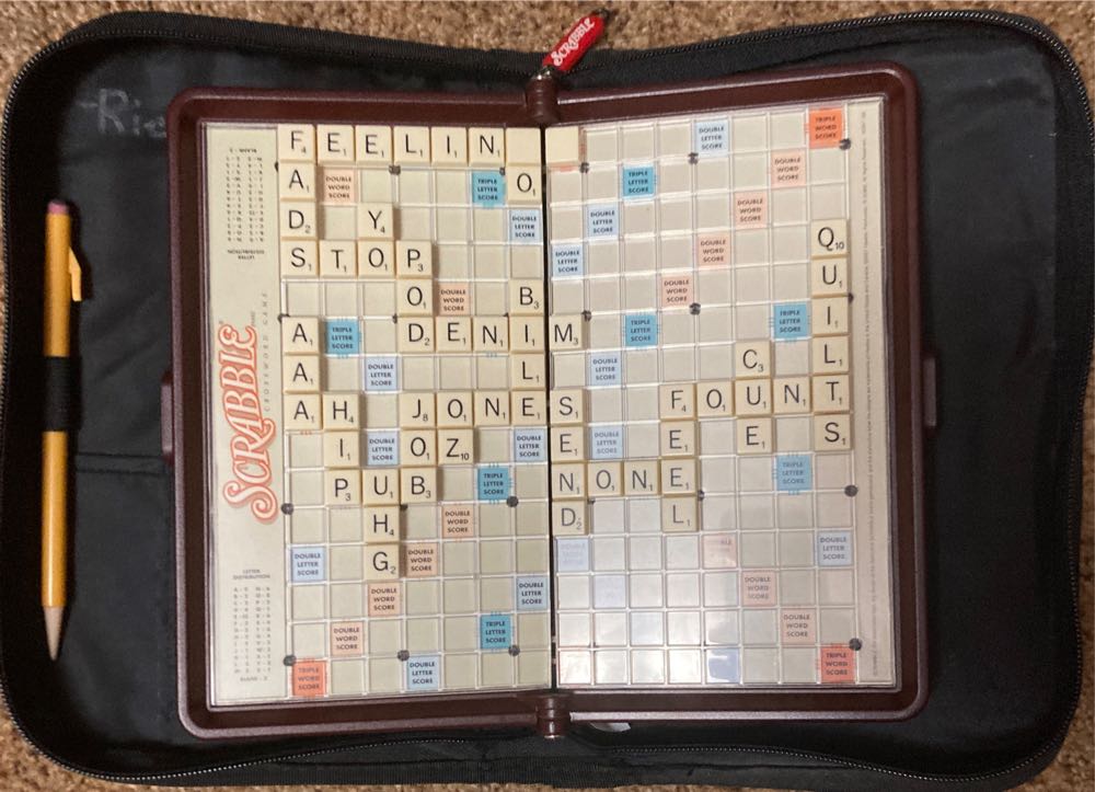 Scrabble: Travel Edition  (2 to 4) board game collectible [Barcode 653569399735] - Main Image 3