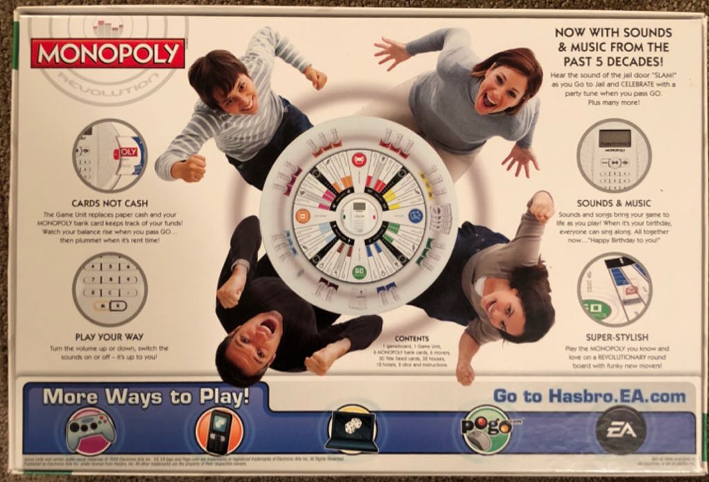 Monopoly Revolution  (2-6) board game collectible [Barcode 653569482987] - Main Image 2