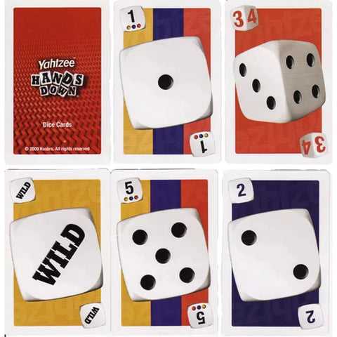 Yahtzee Hands Down  (2-6) board game collectible [Barcode 653569486824] - Main Image 3