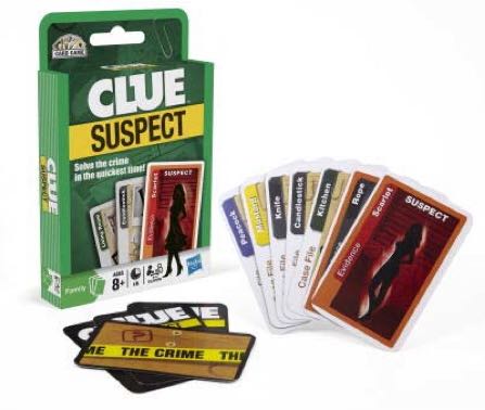 Clue Cards: CLUE® SUSPECT  (3-4) board game collectible [Barcode 653569568131] - Main Image 2