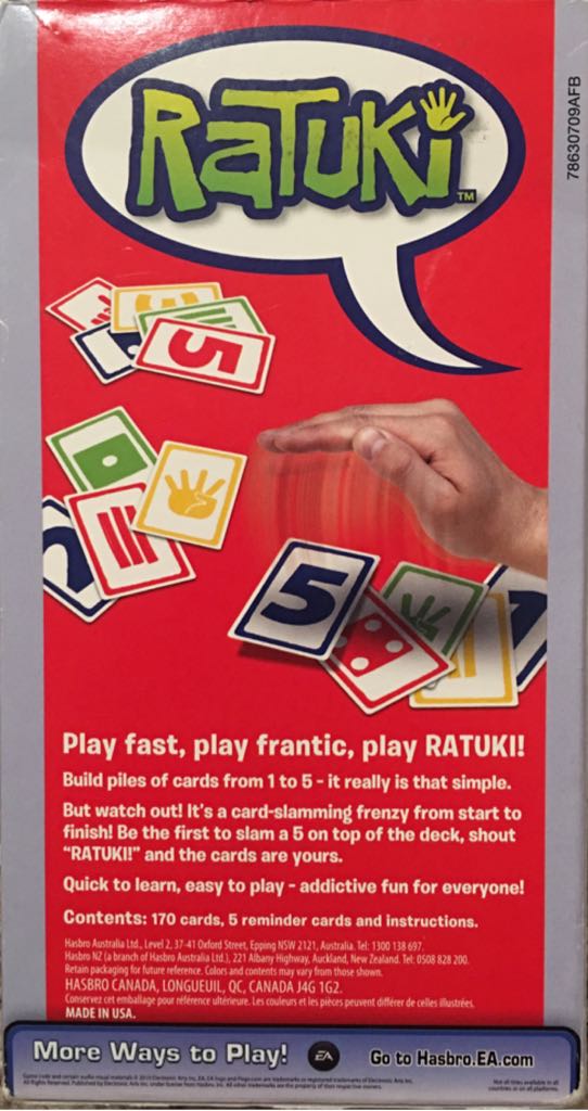 Ratuki  (2-5) board game collectible [Barcode 653569588054] - Main Image 2