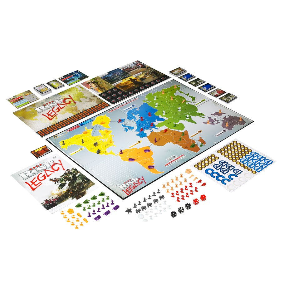 Risk: Legacy  (3-5) board game collectible [Barcode 653569728481] - Main Image 3