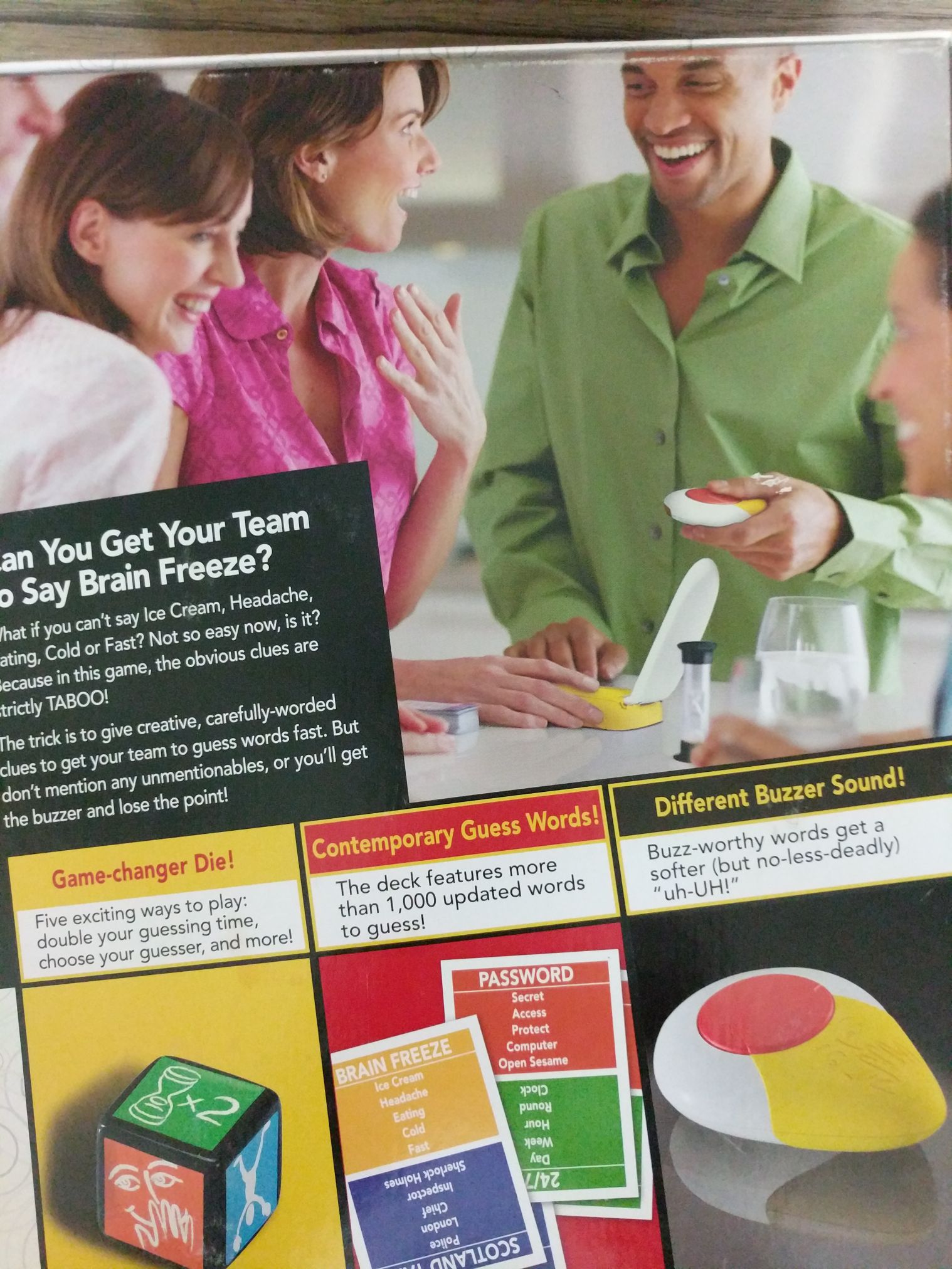 Taboo  (4+) board game collectible [Barcode 653569767947] - Main Image 2