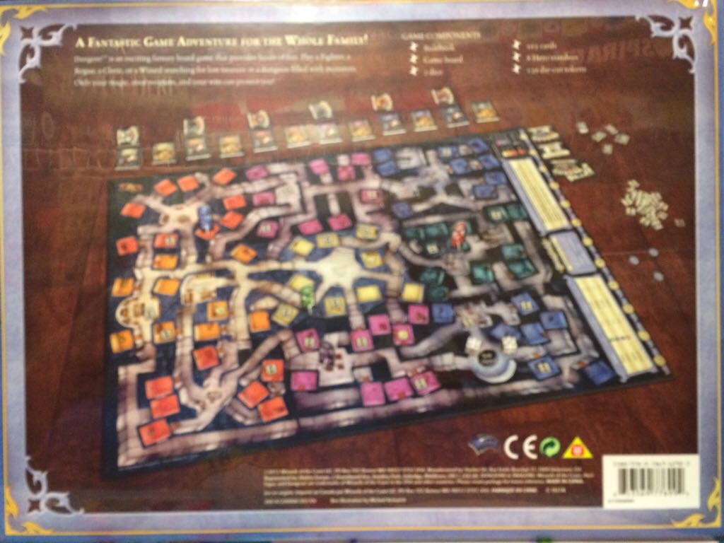 Dungeon!  (2-6) board game collectible [Barcode 653569776994] - Main Image 2