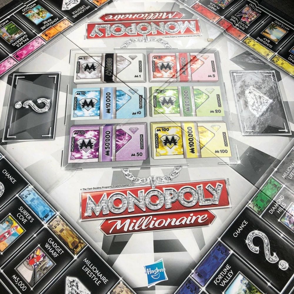 Monopoly Millionaire  (2-4) board game collectible [Barcode 653569801696] - Main Image 3