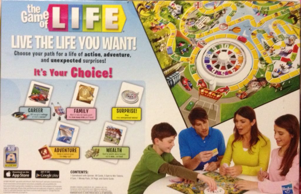 The Game Of Life  (2-4) board game collectible [Barcode 653569807087] - Main Image 2