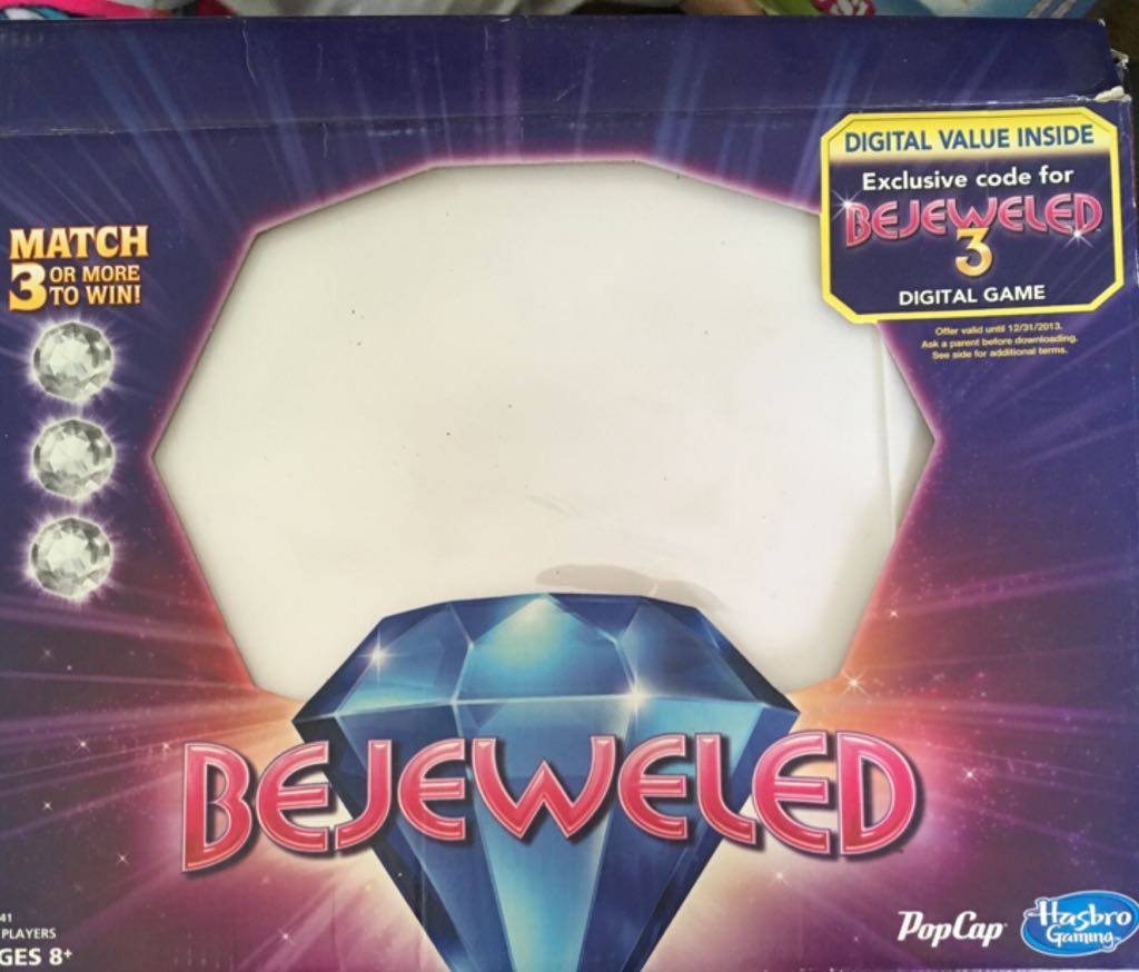 Bejeweled  (2-4) board game collectible [Barcode 653569831686] - Main Image 2