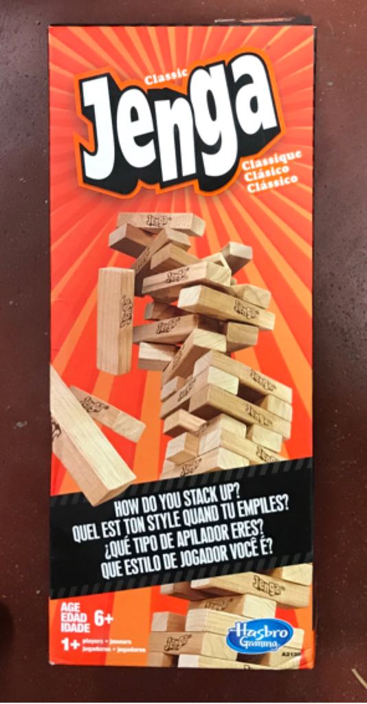 Jenga Classic  (1+) board game collectible [Barcode 653569833994] - Main Image 1