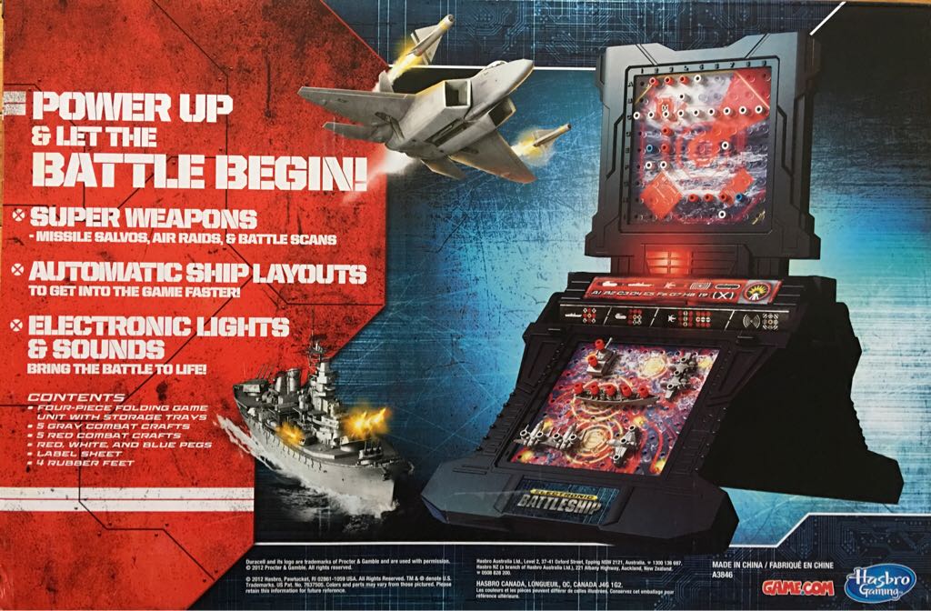 Battleship (Electronic)  (1-2) board game collectible [Barcode 653569849261] - Main Image 2
