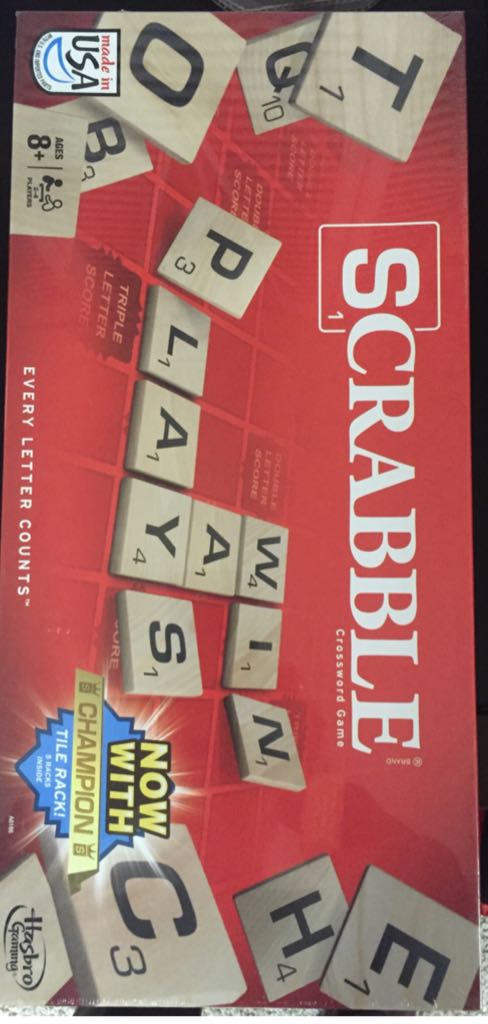 Scrabble  (2-4) board game collectible [Barcode 653569973720] - Main Image 1