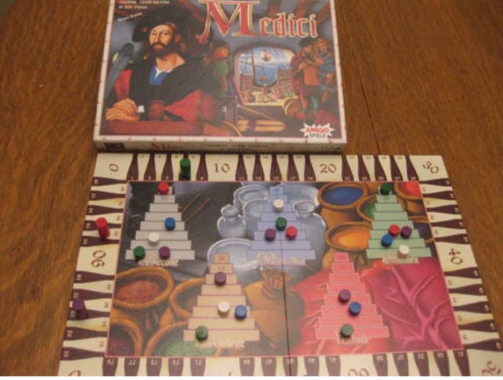 Medici  (2-6) board game collectible [Barcode 655132001014] - Main Image 2