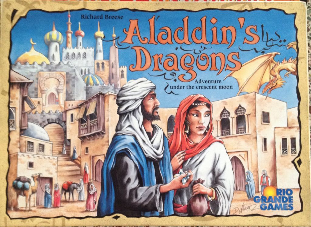 Aladdin’s Dragon  (3-5) board game collectible [Barcode 655132001502] - Main Image 1