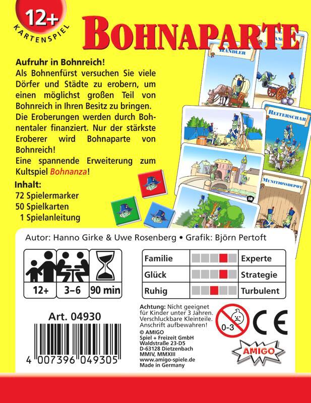 Bohnaparte  (3-6) board game collectible [Barcode 655132002417] - Main Image 2