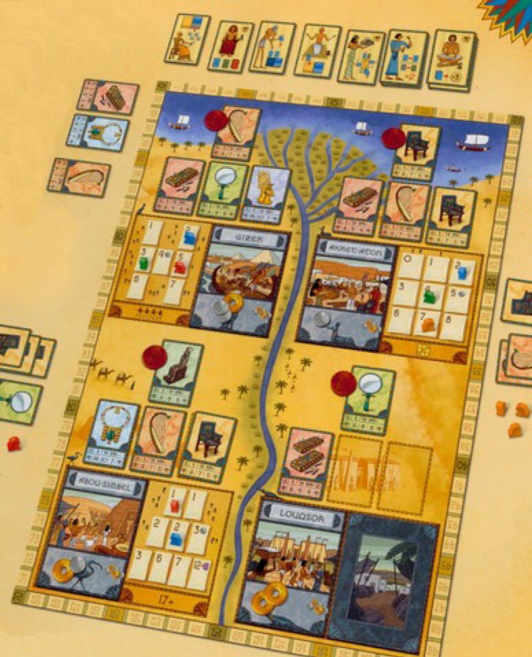 Nefertiti  (3-4) board game collectible [Barcode 655132003681] - Main Image 2