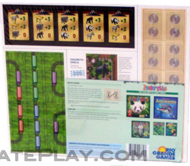 Zooloretto: Expansion Pack #2  (2-5) board game collectible [Barcode 655132003827] - Main Image 1
