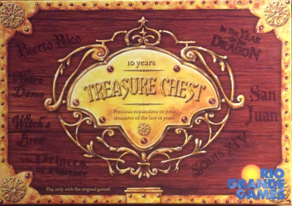 Treasure Chest 10 years  board game collectible [Barcode 655132003940] - Main Image 1