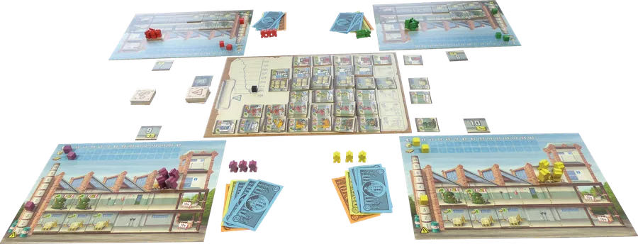 Power Grid: Factory Manager  (2-5) board game collectible [Barcode 655132004022] - Main Image 3