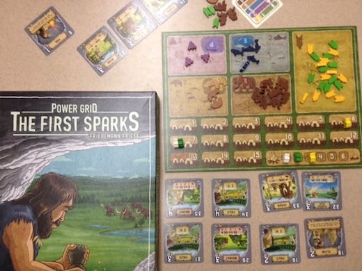 Power Grid: The First Sparks  (2-6) board game collectible [Barcode 655132004619] - Main Image 2