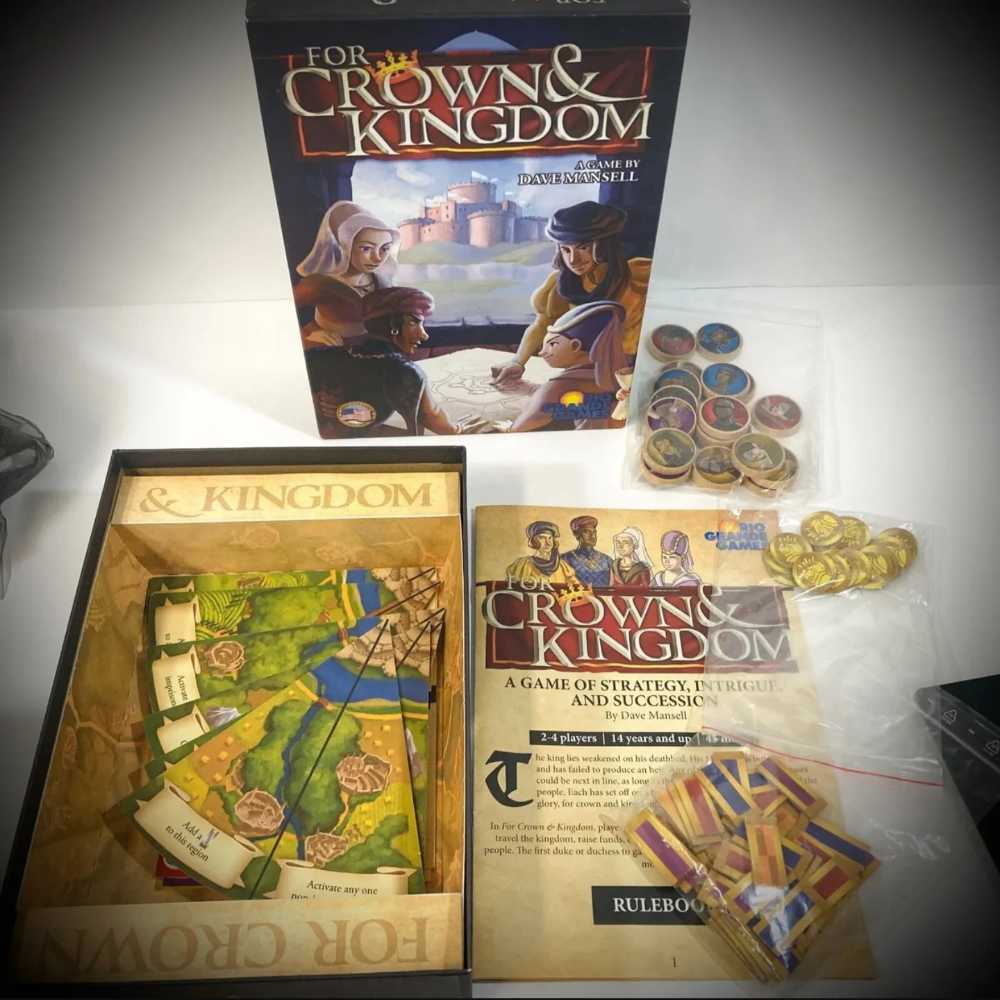 For Crown & Kingdom  (2-4) board game collectible [Barcode 655132005227] - Main Image 4