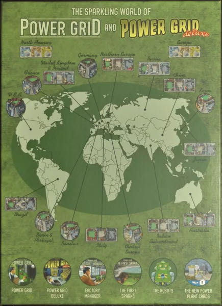 Power Grid Expansion The Stock Companies  (2-6) board game collectible [Barcode 655132005241] - Main Image 3