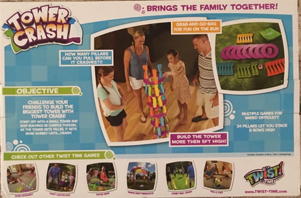 Tower Crash  (2-4) board game collectible [Barcode 658382391317] - Main Image 2