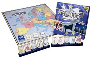 10 Days In Europe  (2-4) board game collectible [Barcode 659390010122] - Main Image 3