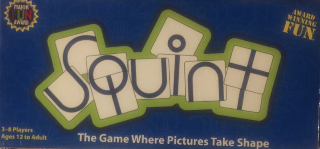 Squint  (3-8) board game collectible [Barcode 659390011112] - Main Image 1