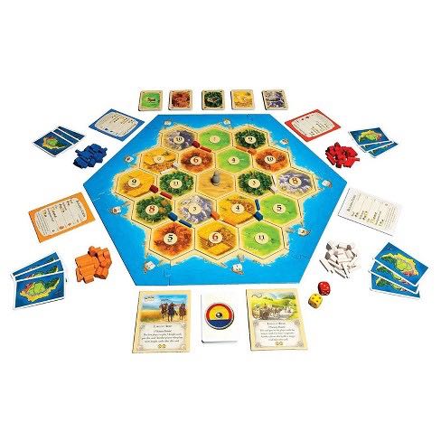 Settlers Of Catan  (3-4) board game collectible [Barcode 029877030613] - Main Image 3