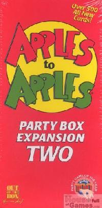Apples to Apples Party Box Expansion Two  board game collectible [Barcode 659390077224] - Main Image 1