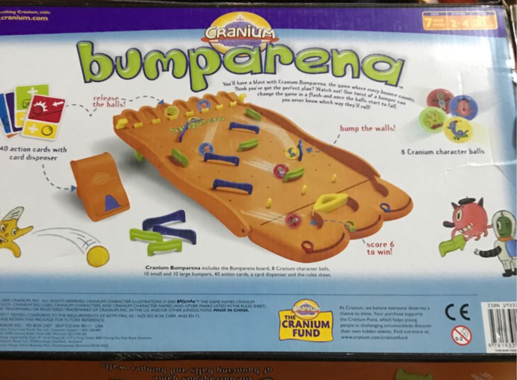Bumperena  (2-4) board game collectible [Barcode 667792230932] - Main Image 2